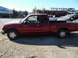 2000 TOYOTA TACOMA SR5 EXTRA CAB RED 3.4 MT 2WD Z19670